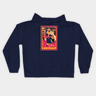 Temperance Tarot Card Kids Hoodie